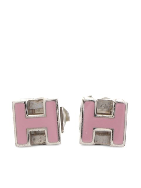 Hermes 2000s Cage d'H earrings Women