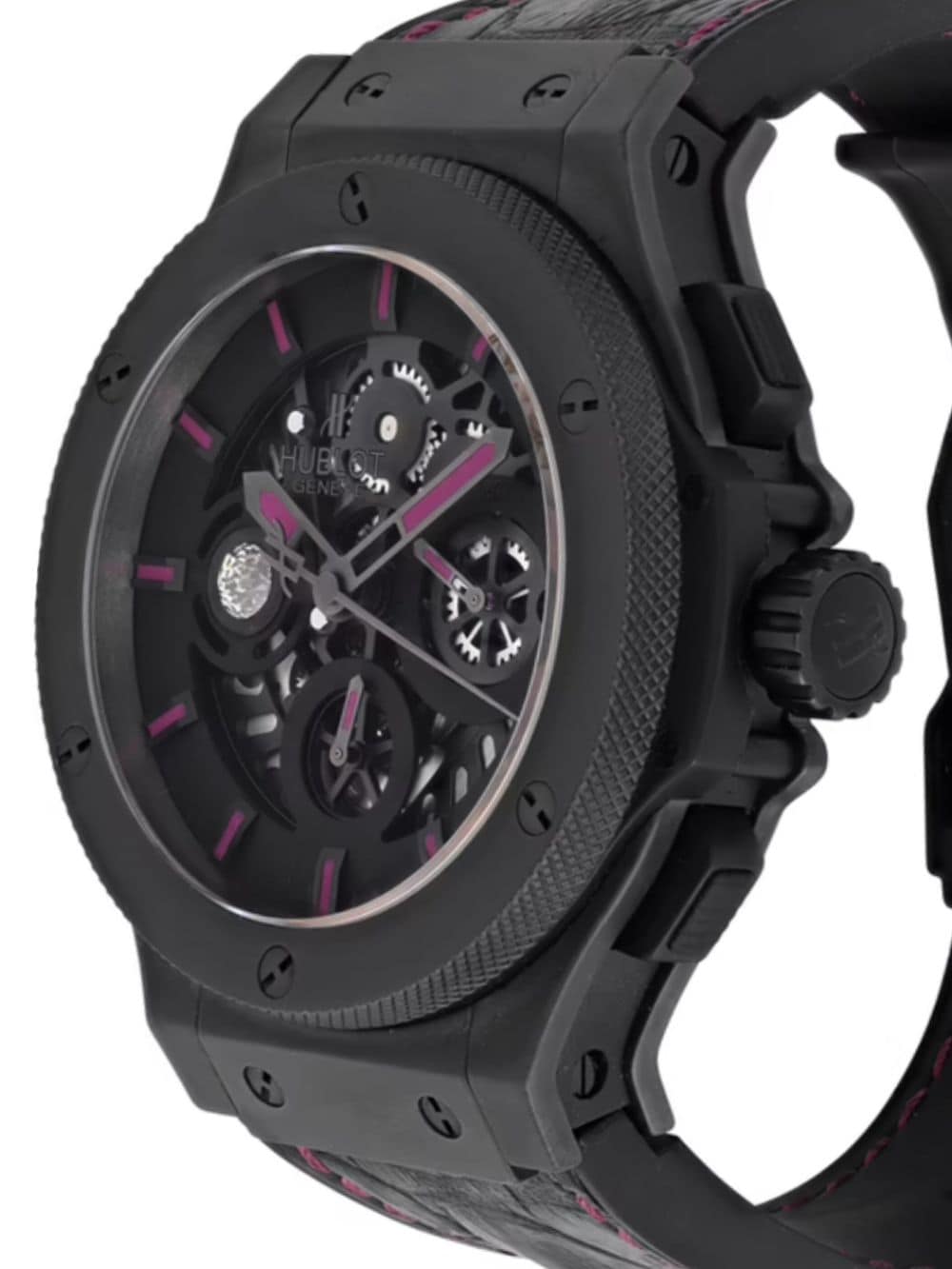 Hublot Pre-owned Big Bang 42 mm horloge - Zwart