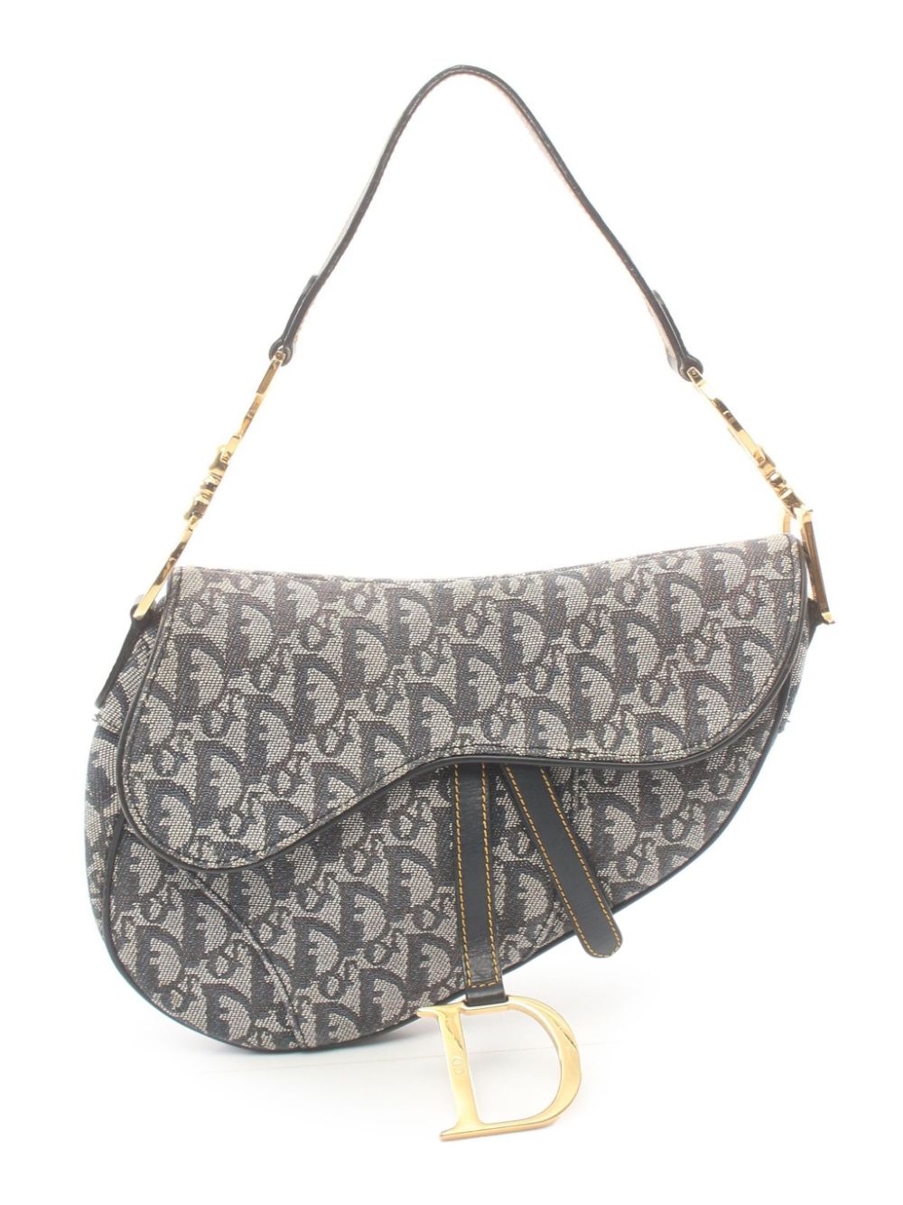 Dior saddle bag grey online