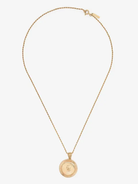 Ernest W. Baker coin necklace
