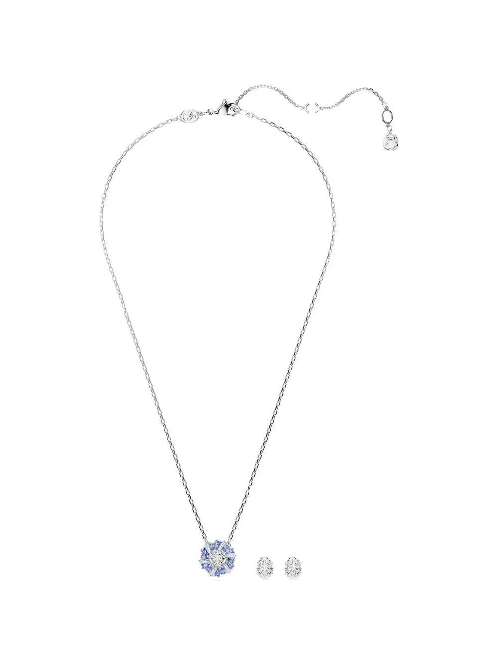 Swarovski Idyllia necklace set - Argento