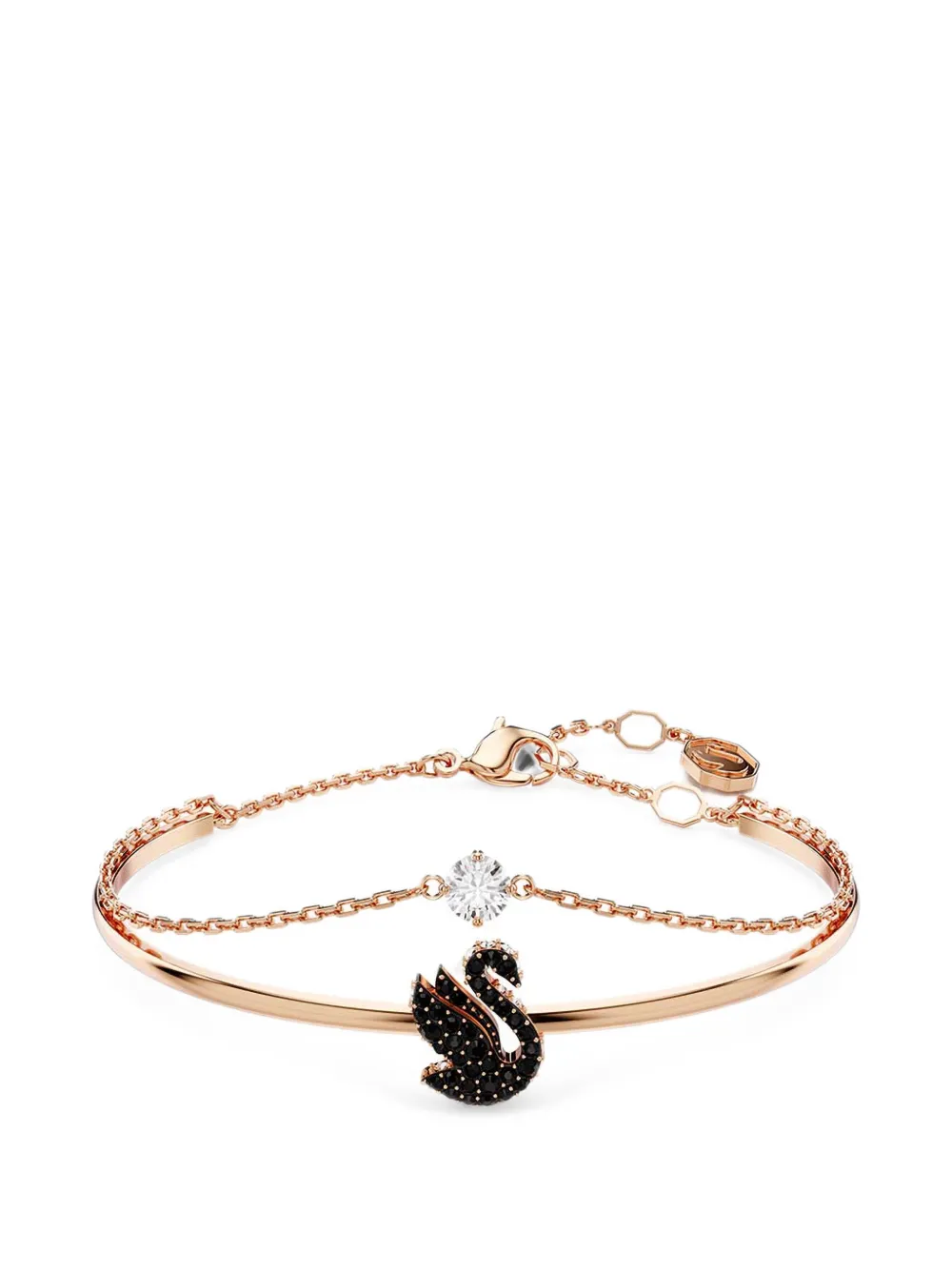 Swarovski Swan crystal-embellished bracelets - Pink
