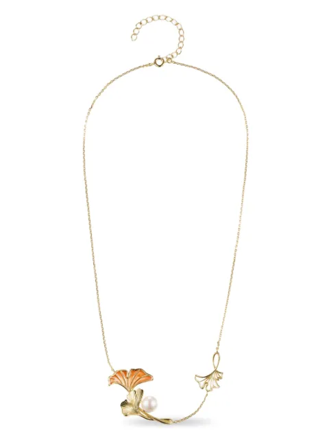 Shanghai Tang collar Ginkgo
