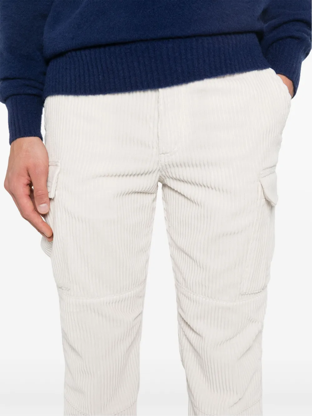 Eleventy Katoenen broek Wit