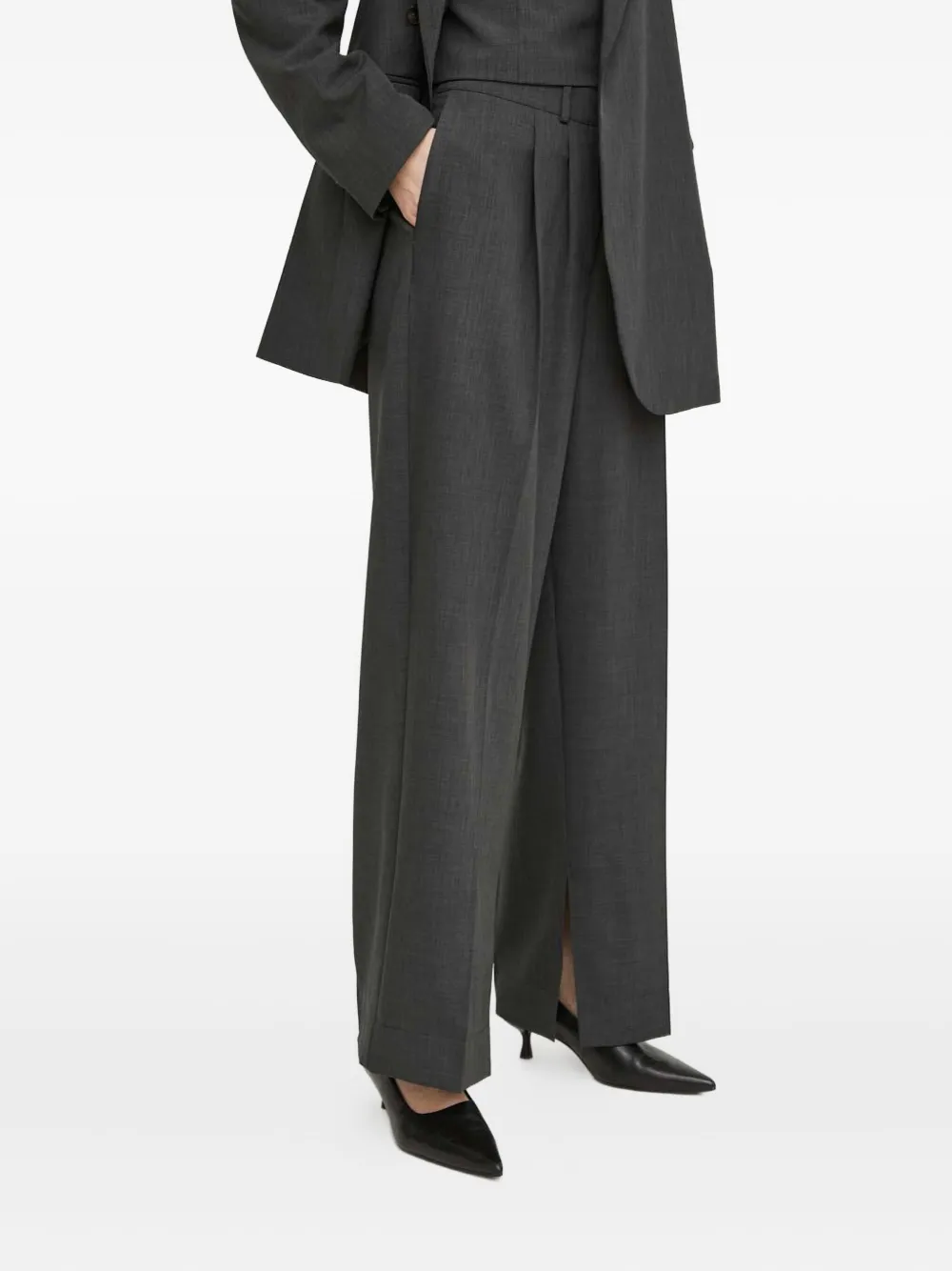HERSKIND belt-loops trousers | Grey | Image 1