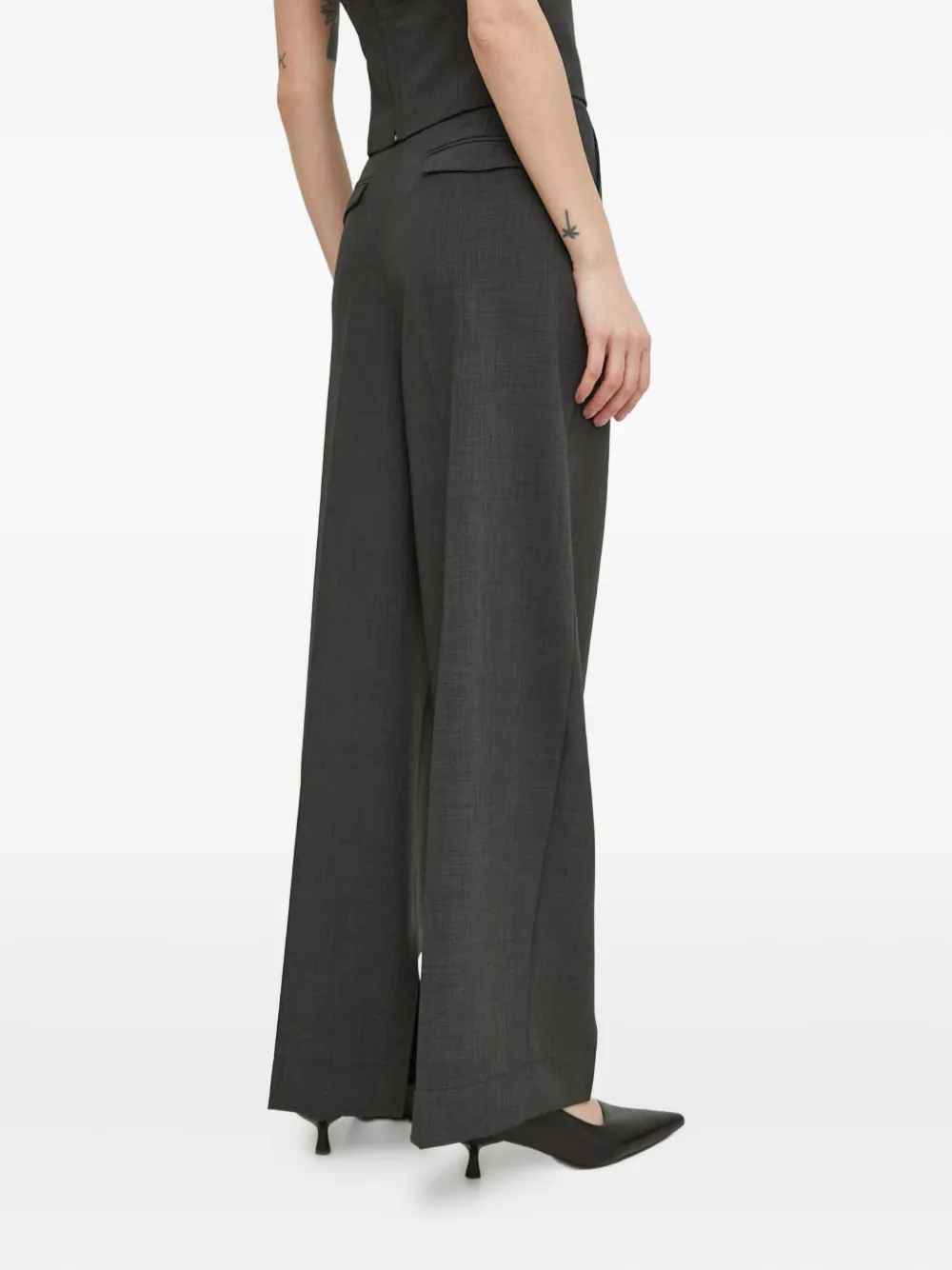 Herskind Belt-loops Trousers In Black