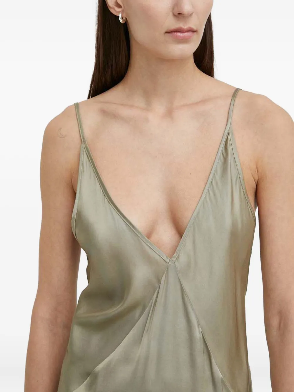 Herskind V-neck Top In Green