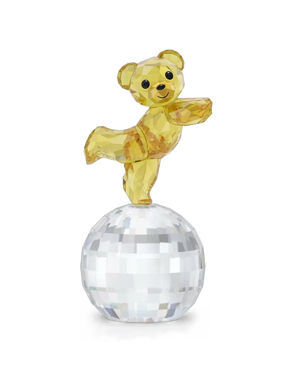 Swarovski Figura Kris Bear Ready to Disco - Bianco