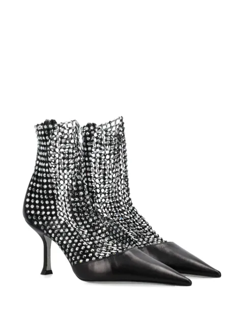René Caovilla crystal-embellished sock boots C12189080CAP19999 - 1