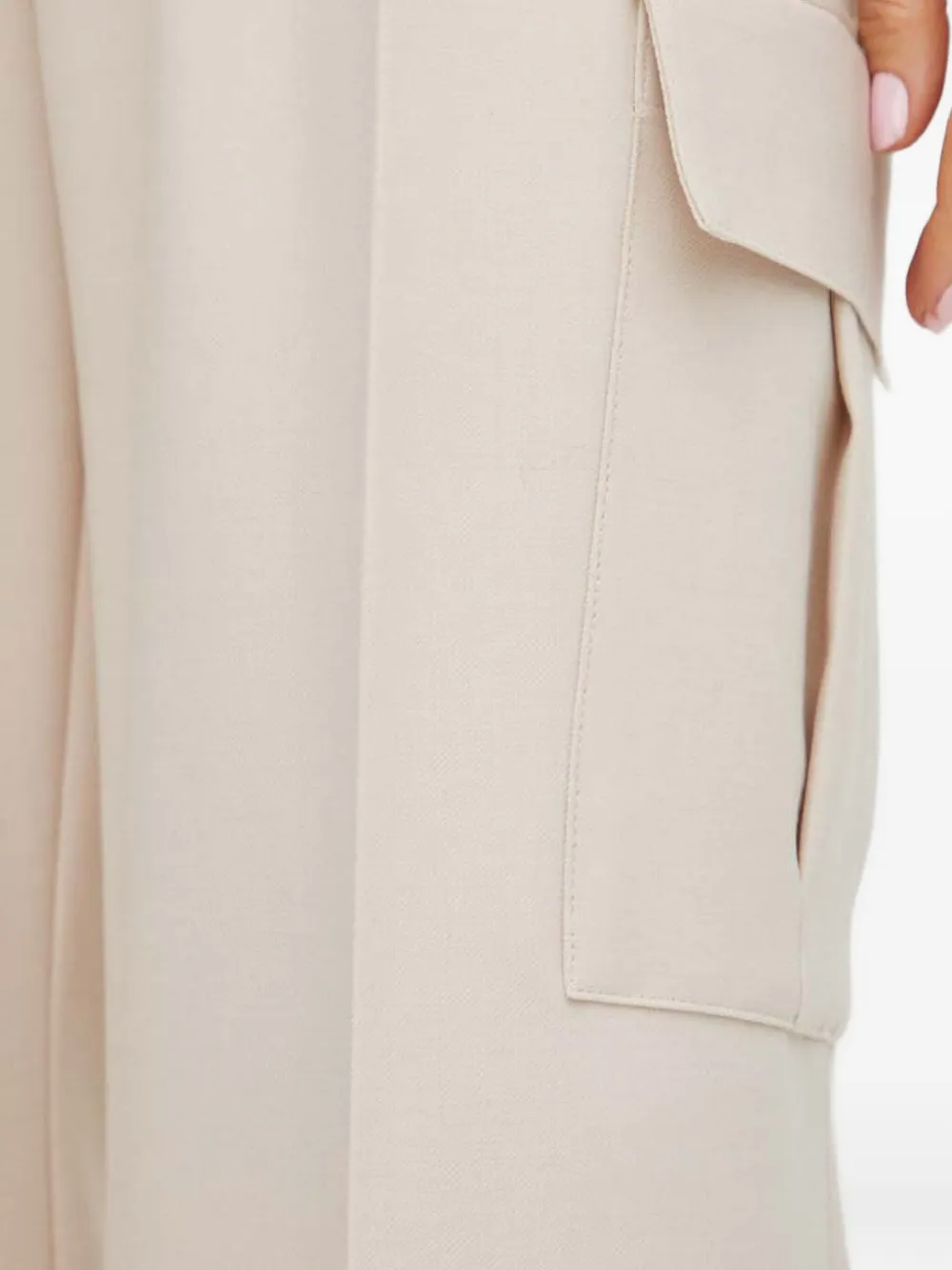 Herskind Cargo-pocket Trousers In Neutral