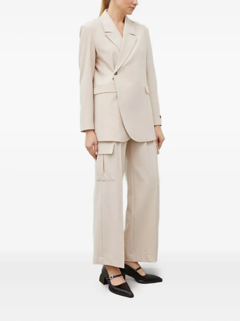 Herskind Cargo-pocket Trousers In Neutral