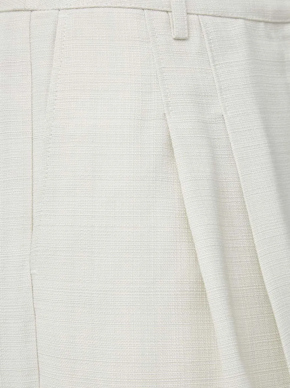 Herskind Pleated Belt-loops Shorts In Neutral