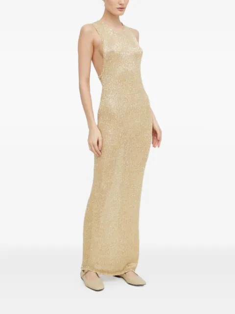 HERSKIND twisted-back maxi dress
