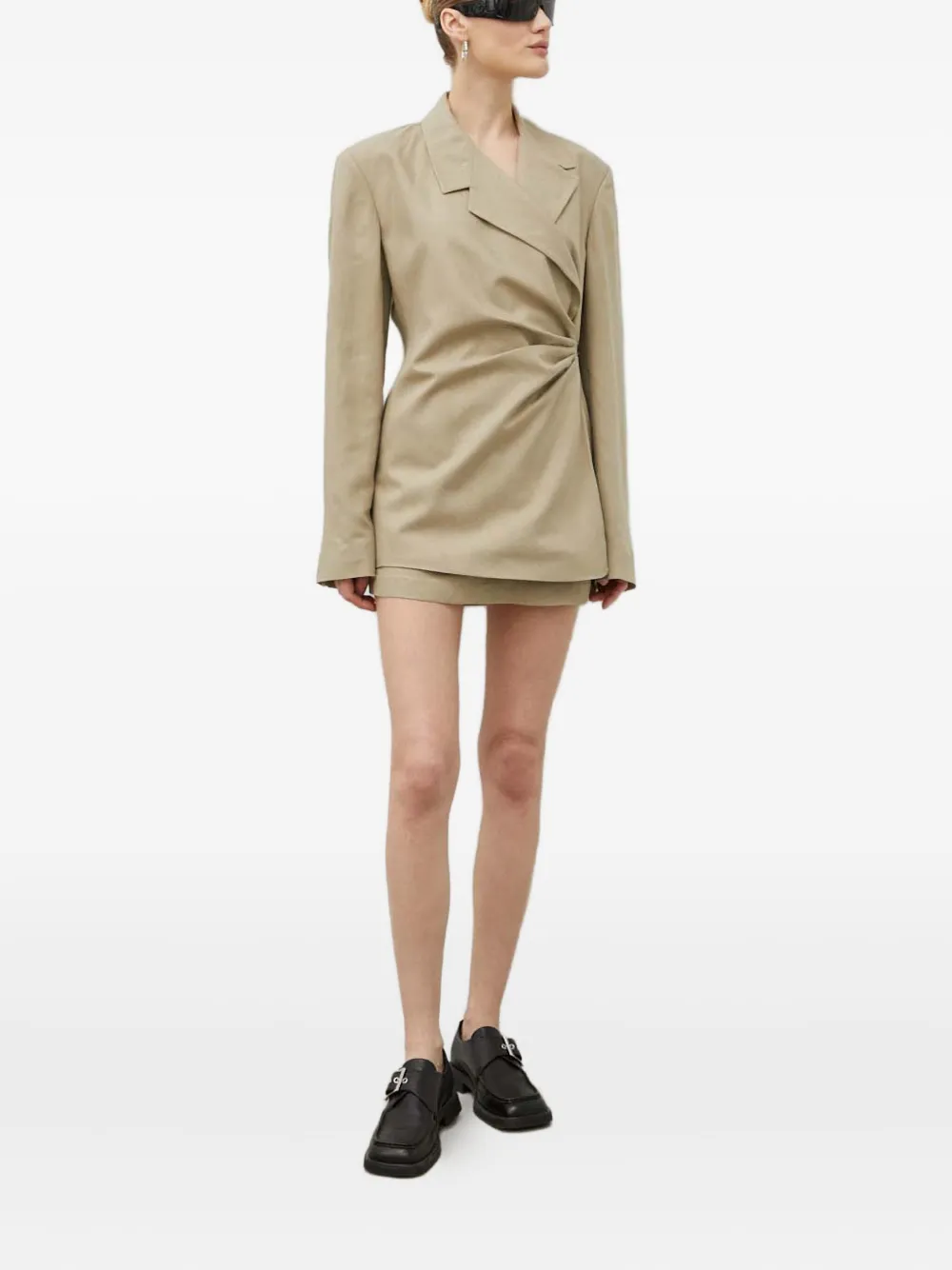 HERSKIND zip-fastening mini skirt | Straight Skirts | Image 2
