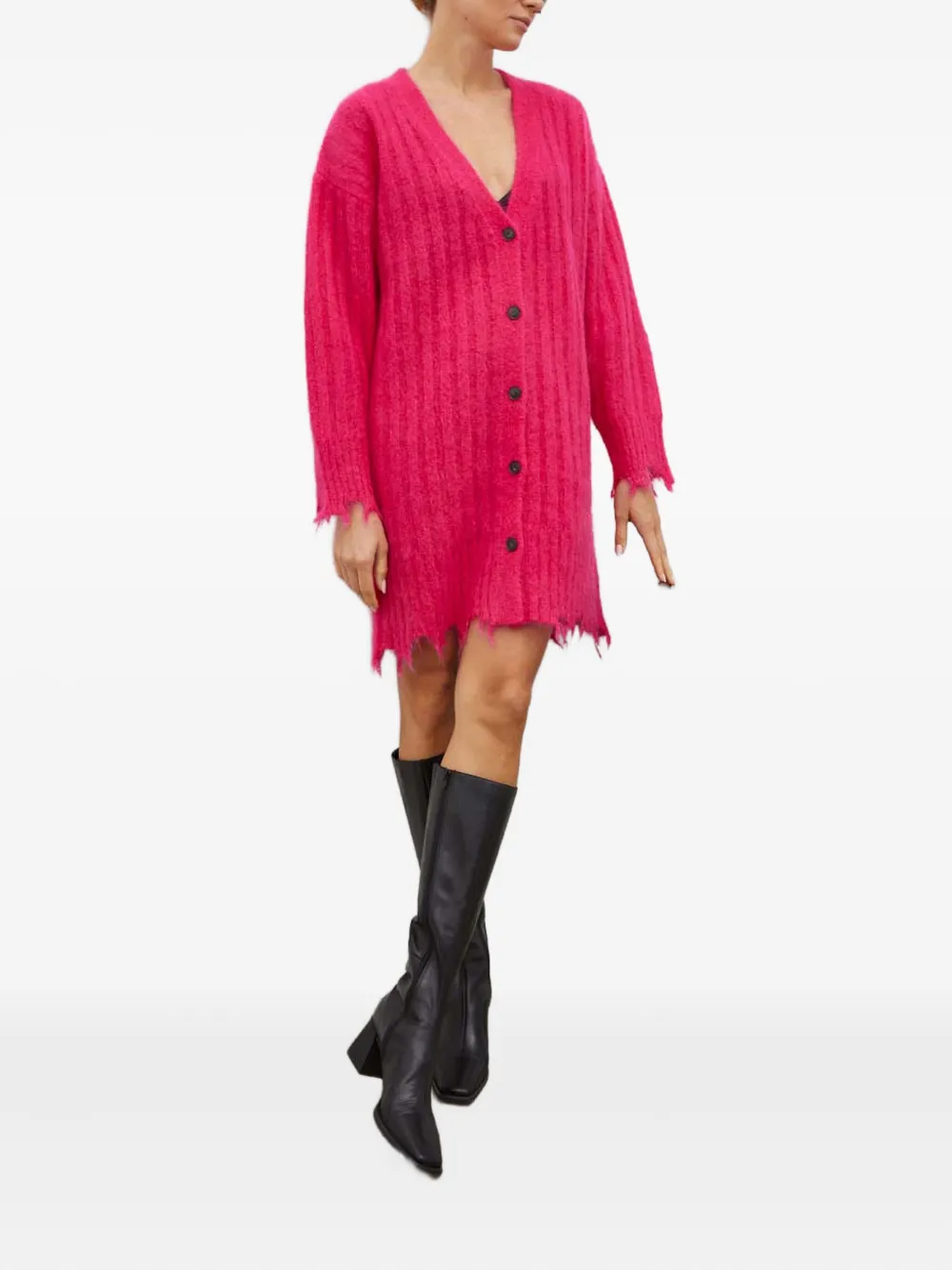 HERSKIND button frayed cardigan | Cardigans | Image 2