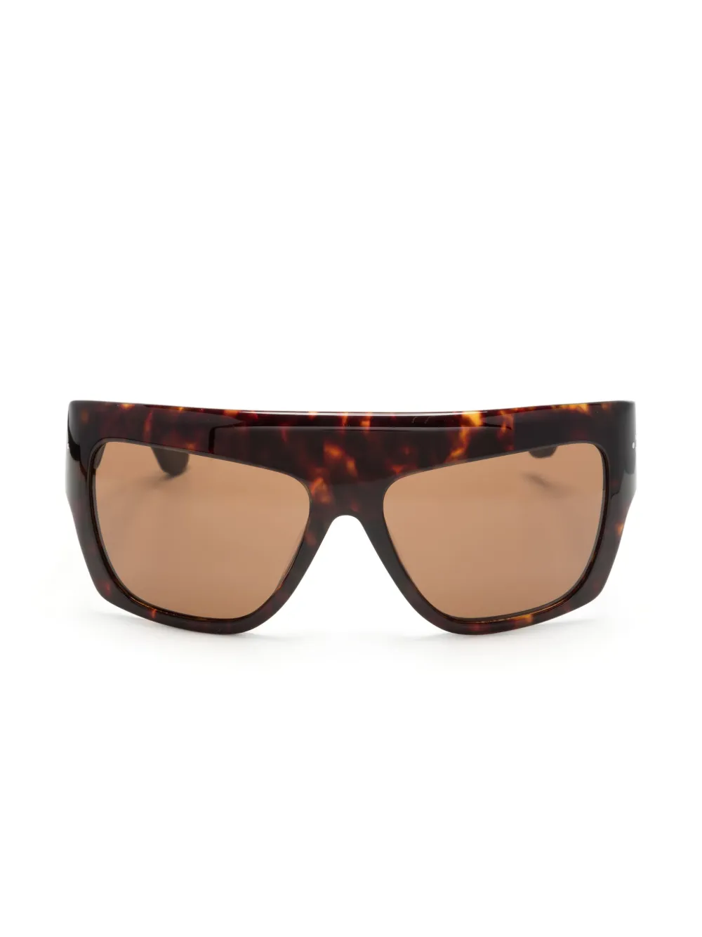 Port Tanger Brown Hal Sunglasses In Myrhh/tobacco