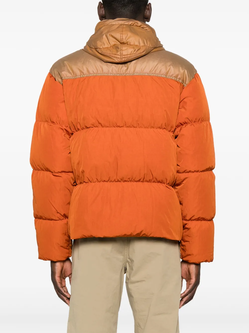 C.P. Company Eco Chrome-R donsjack Oranje