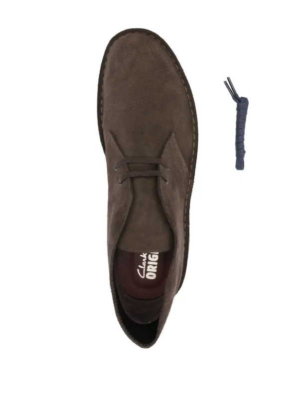 Clarks Originals スエード デザートブーツ | ブラウン | FARFETCH JP