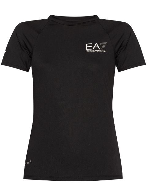 Ea7 Emporio Armani t-shirt med logotyp