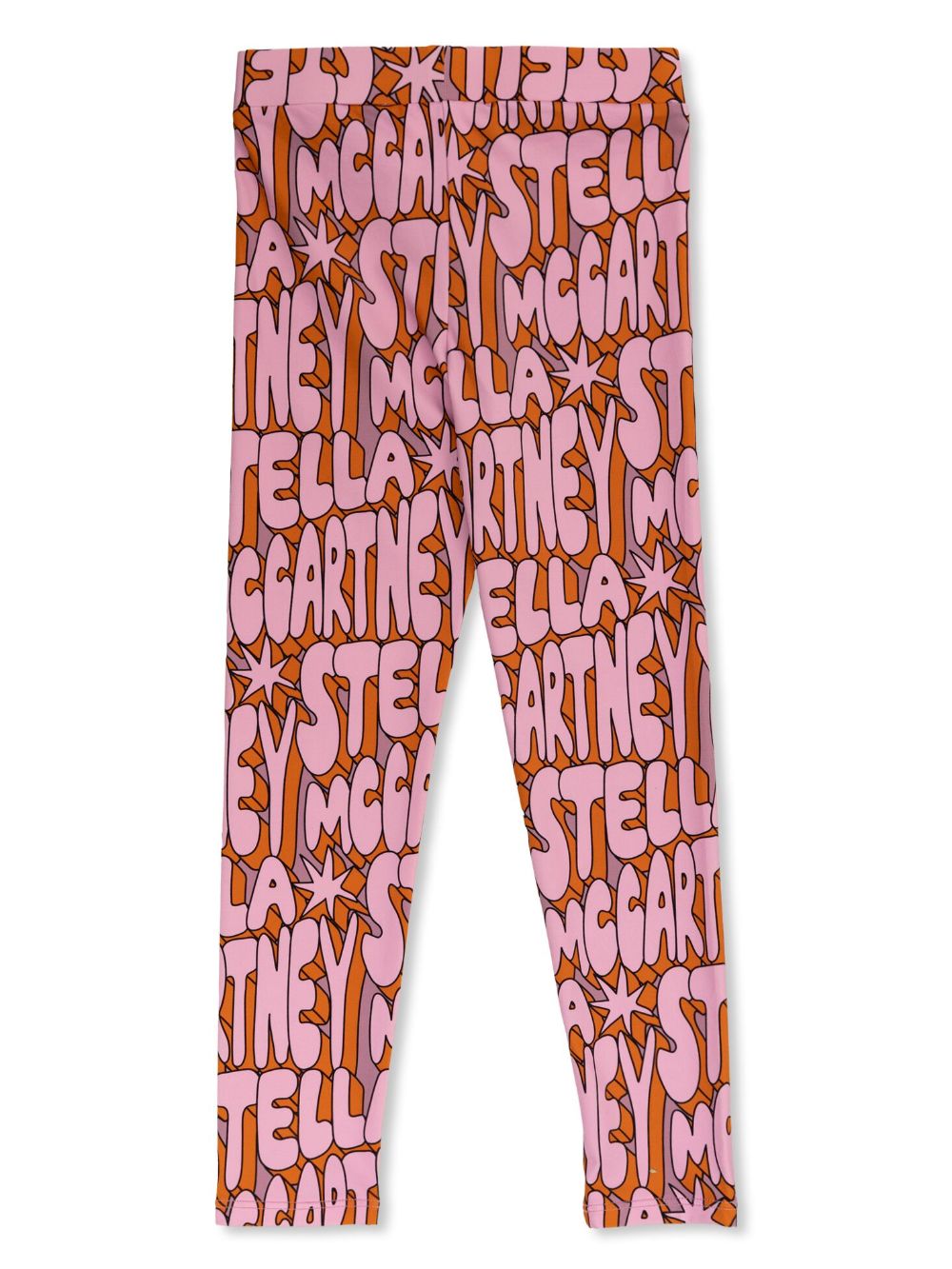 Stella McCartney Kids logo-print leggings - Pink