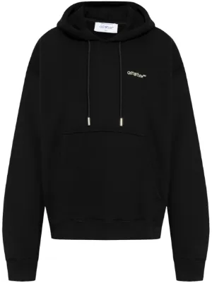 Off white hoodies black hotsell