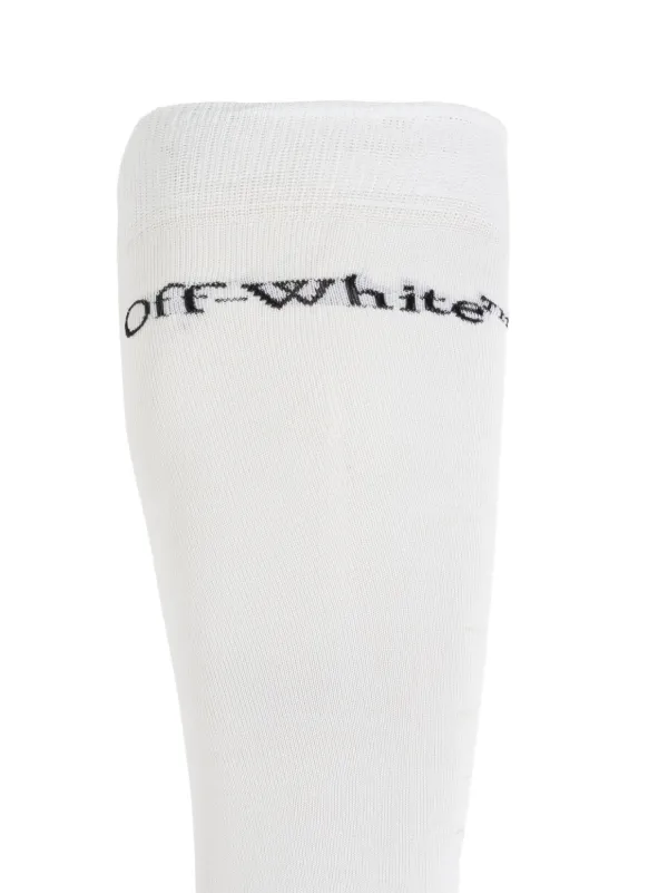 Off-White ロゴ靴下 | ホワイト | FARFETCH JP