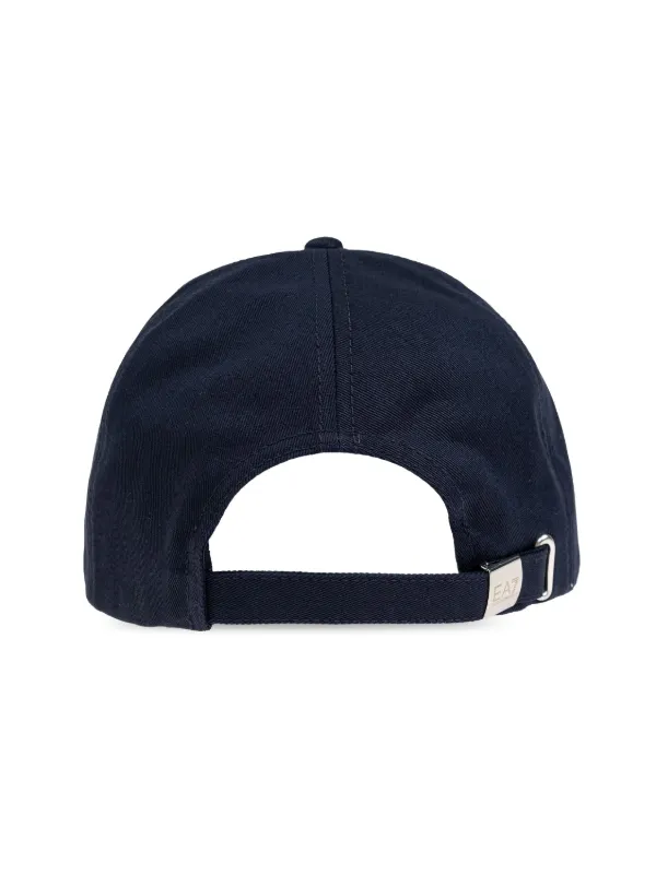 Ea7 Emporio Armani logo-print Baseball Cap | Blue | FARFETCH JO
