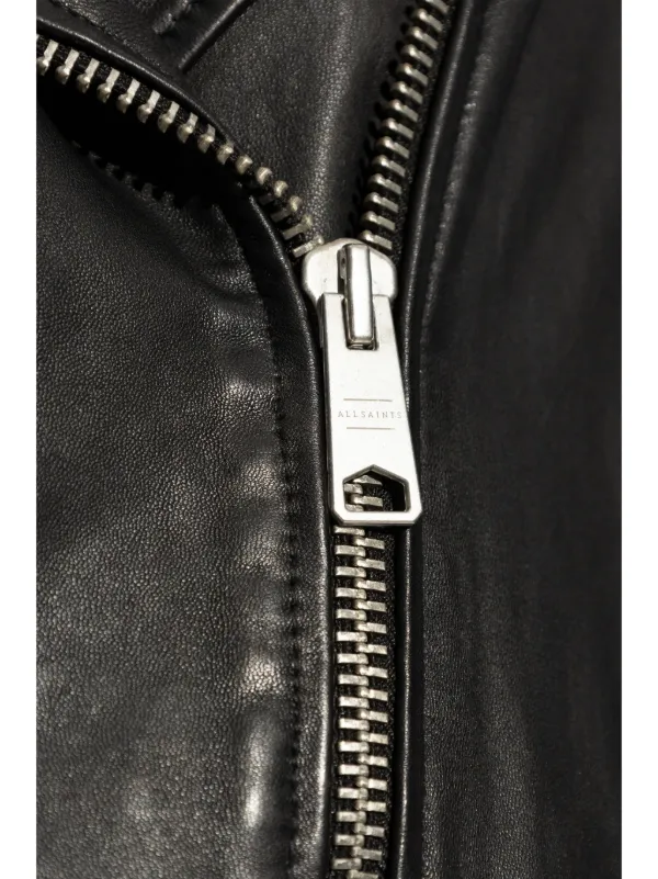 AllSaints Billie レザーライダースジャケット | ブラック