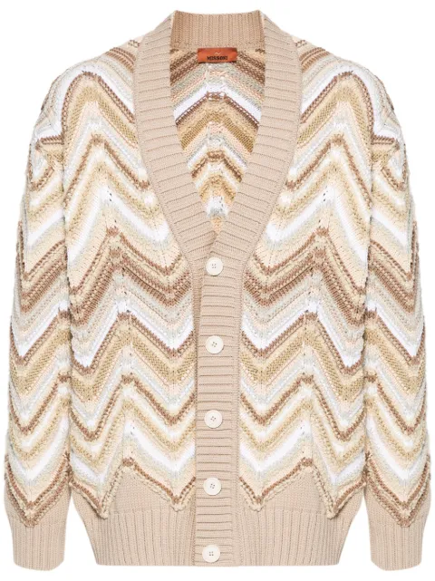Missoni macro zigzag cardigan