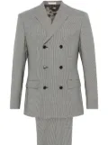 FURSAC houndstooth-pattern suit - Black