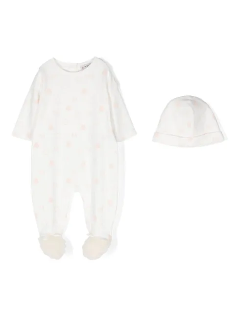 Moncler Enfant Conjunto 2 peças com logo