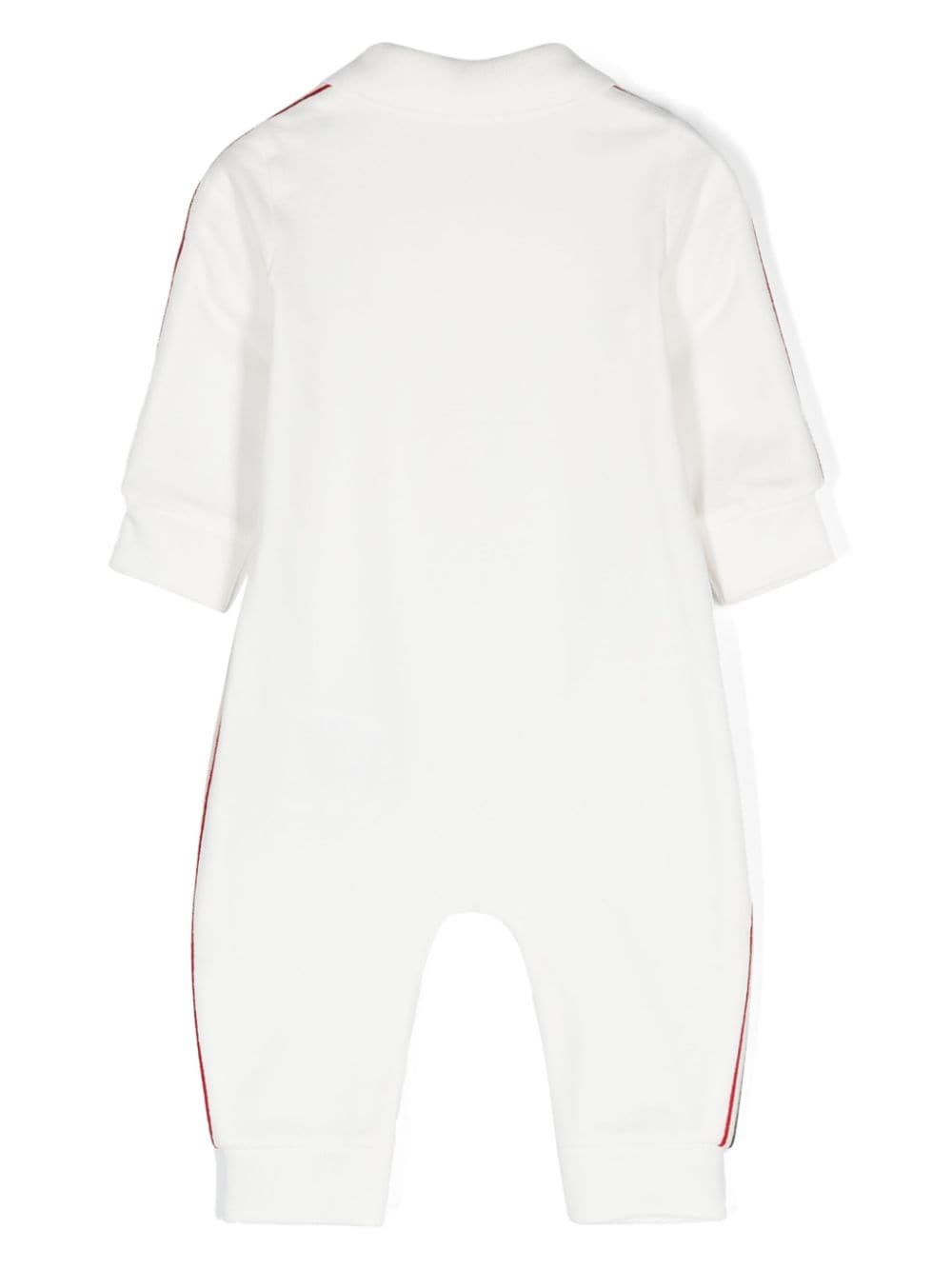 Moncler Enfant Tricolor romper - Wit