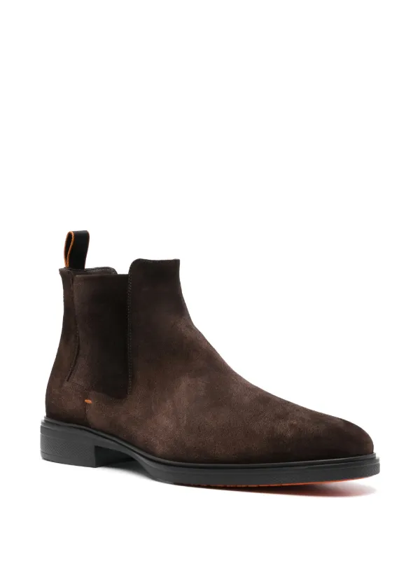 Santoni スエード チェルシーブーツ | ブラウン | FARFETCH JP Santoni スエード チェルシーブーツ | ブラウン | FARFETCH JP