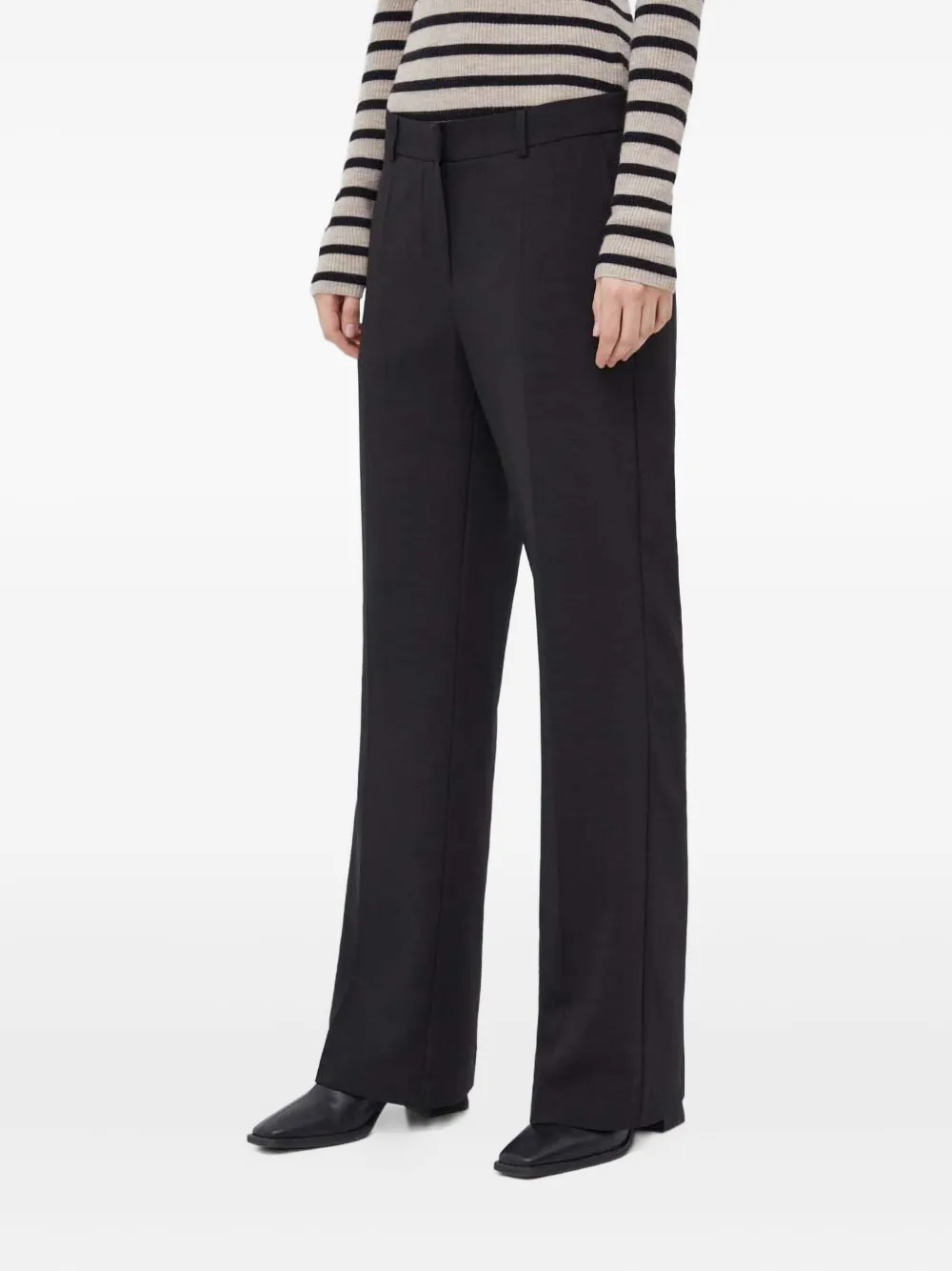 HERSKIND belt-loops trousers | Black | Image 1