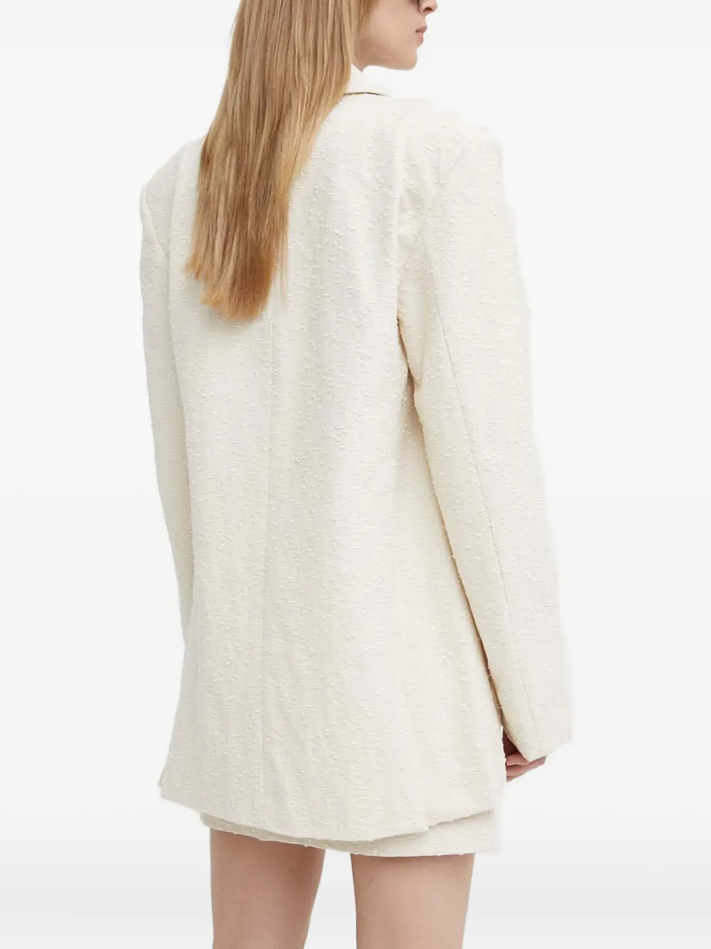 Herskind Single-breasted Blazer In White
