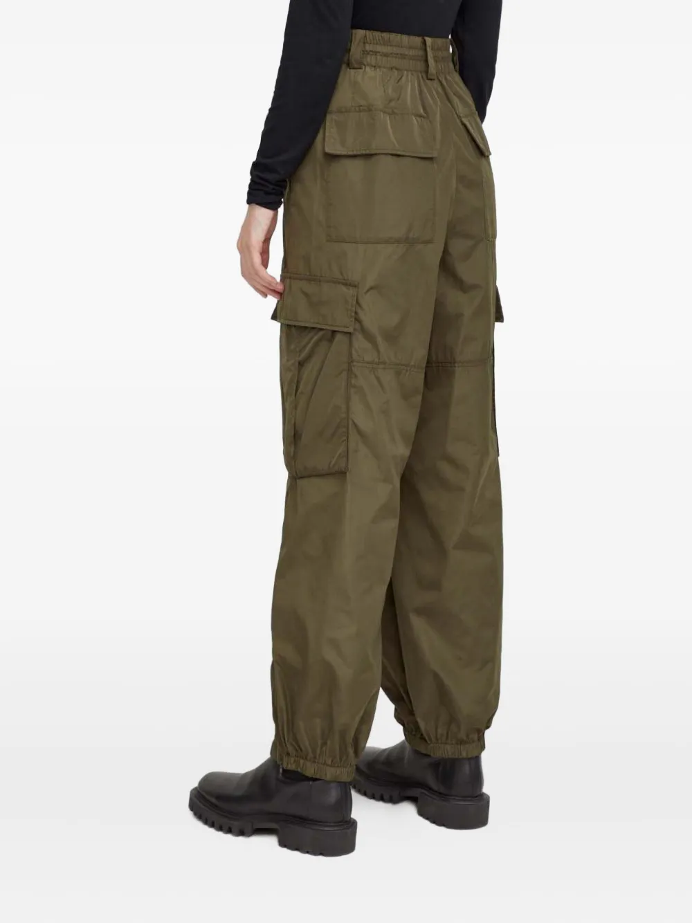 HERSKIND Broek met cargo zak Groen