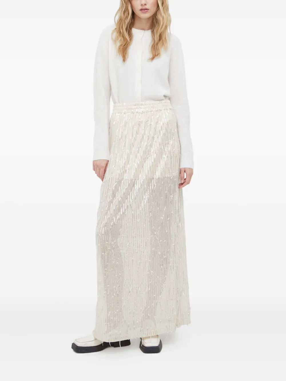 HERSKIND sequin-embellishment maxi skirt | Straight Skirts | Image 2