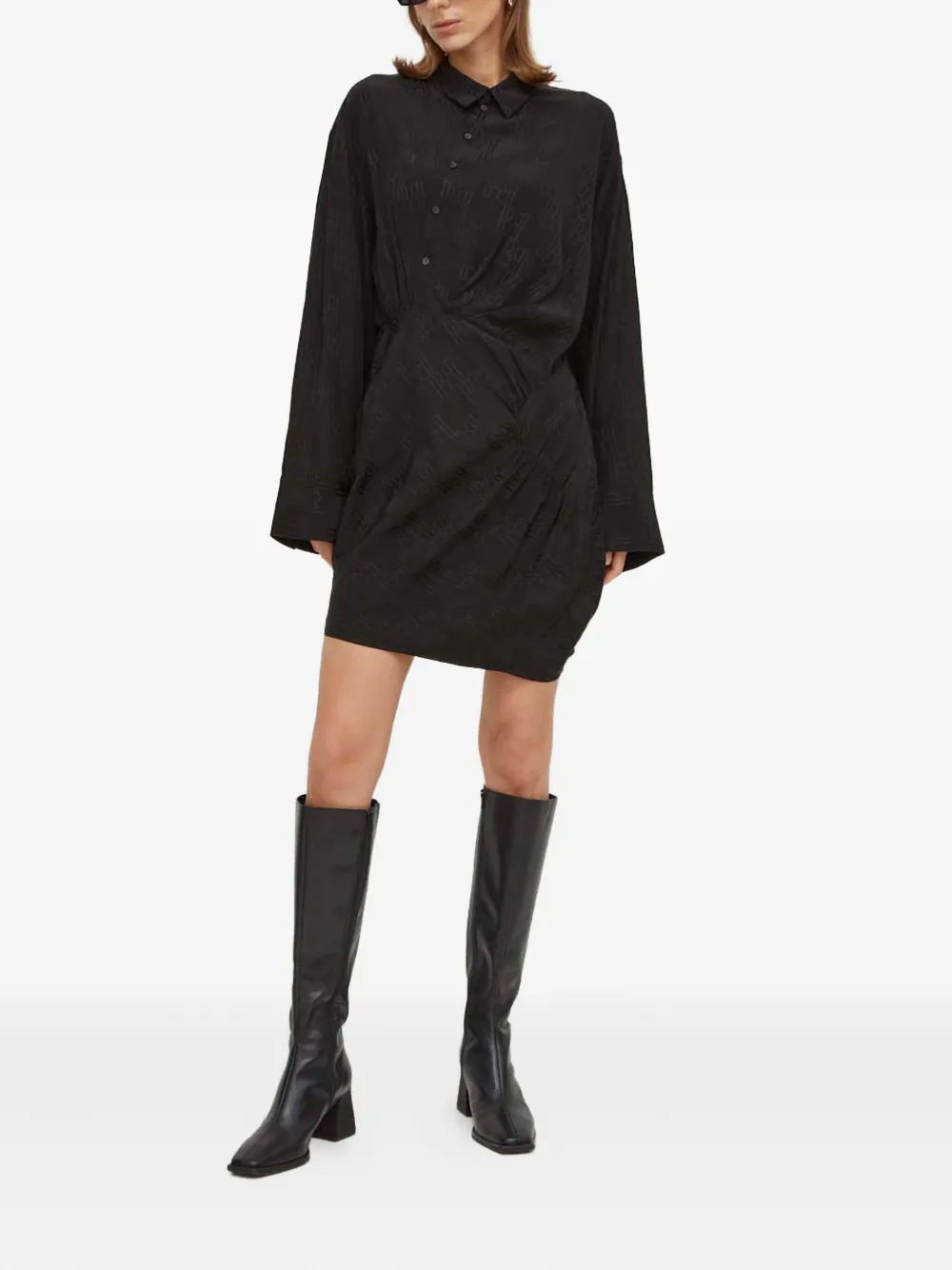 HERSKIND ruched pattern sort dress | Cocktail & Party Dresses | Image 2