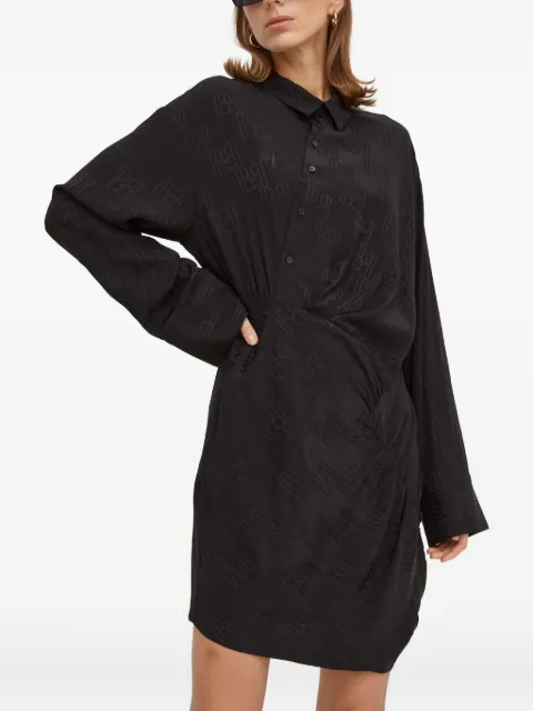HERSKIND ruched pattern sort dress