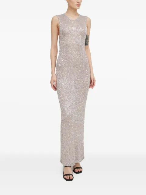 HERSKIND twisted back maxi dress