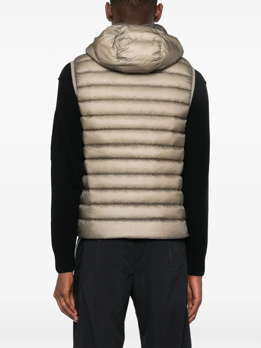 C.P. Company Bodywarmer met goggle-detail Groen