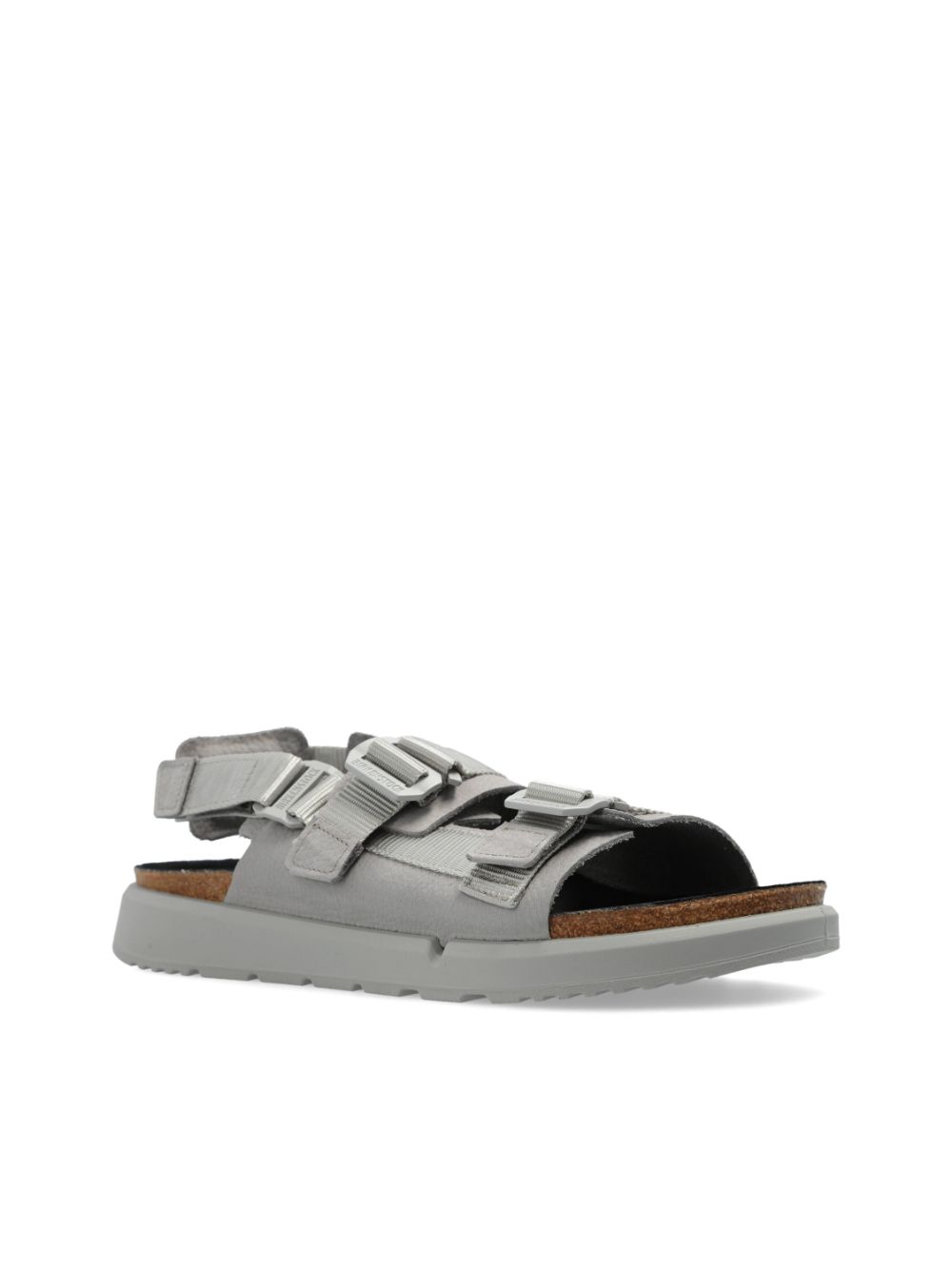 Birkenstock Shinjuku logo-strap sandals Grey