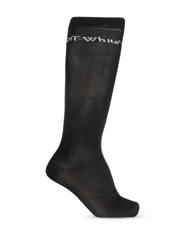 Chaussette off white noir outlet