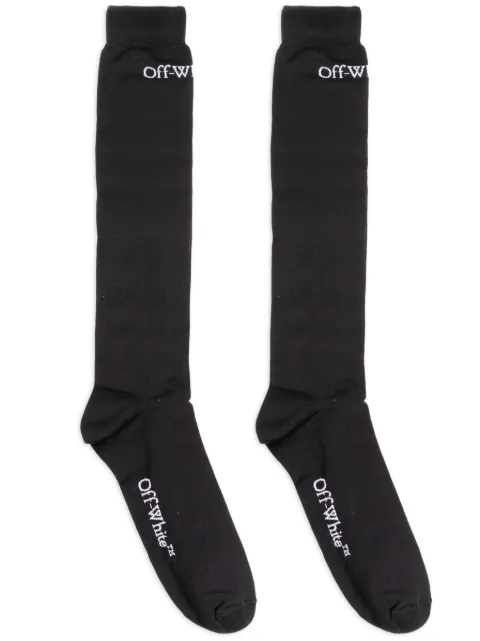 Off-White logo-jacquard socks