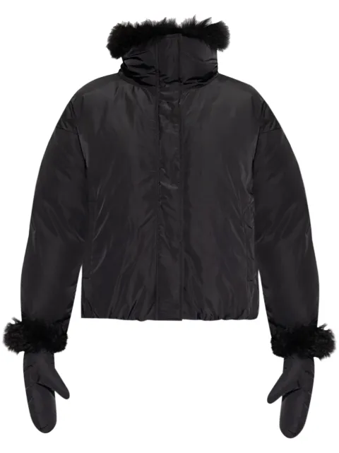 Yves Salomon high-neck puffer jacket 