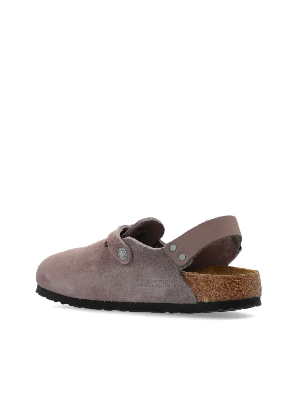 clOJO）っ様 Birkenstock Tokio II Suede Clogs | Purple | FARFETCH