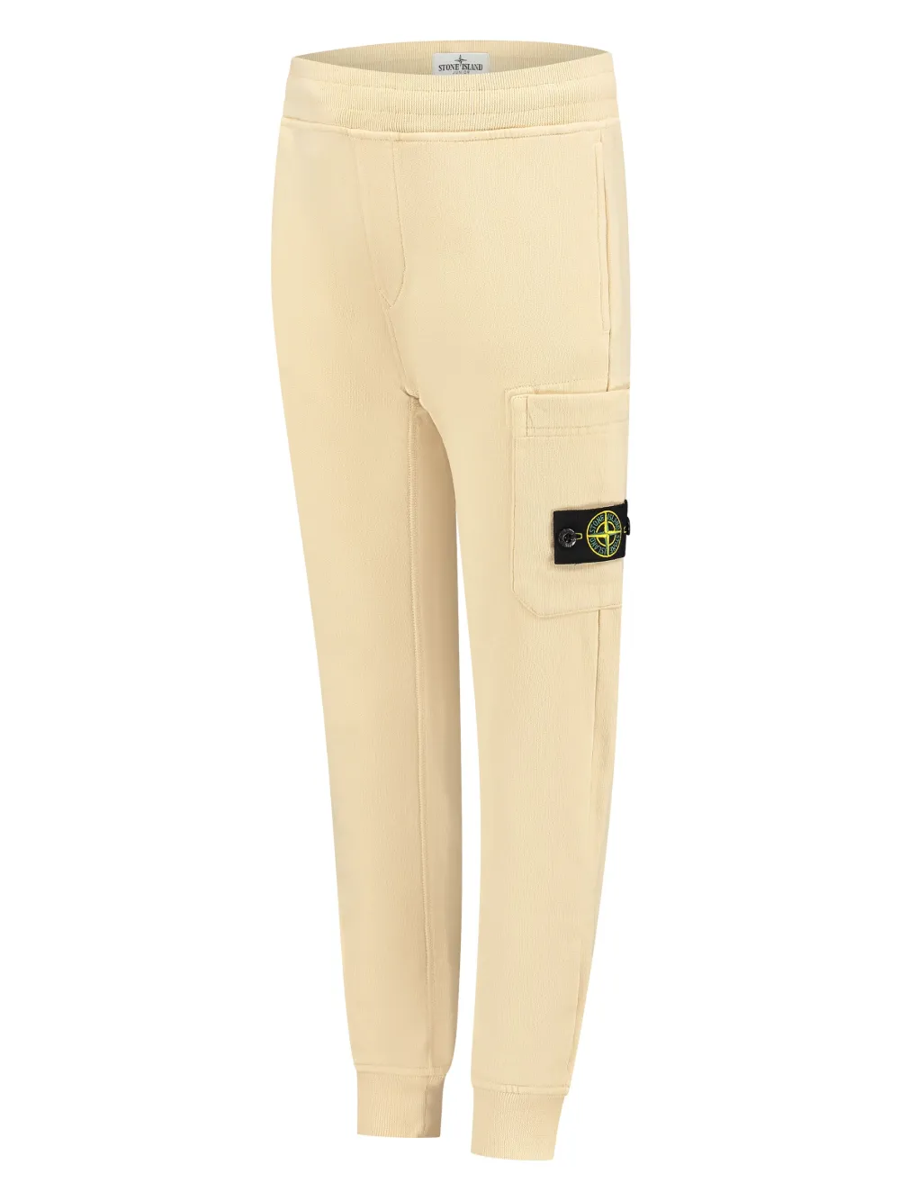 Stone Island Junior Trainingsbroek met Compass-logopatch Beige