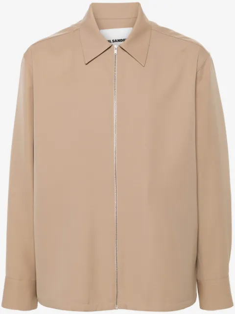 Jil Sander sobrecamisa lisa