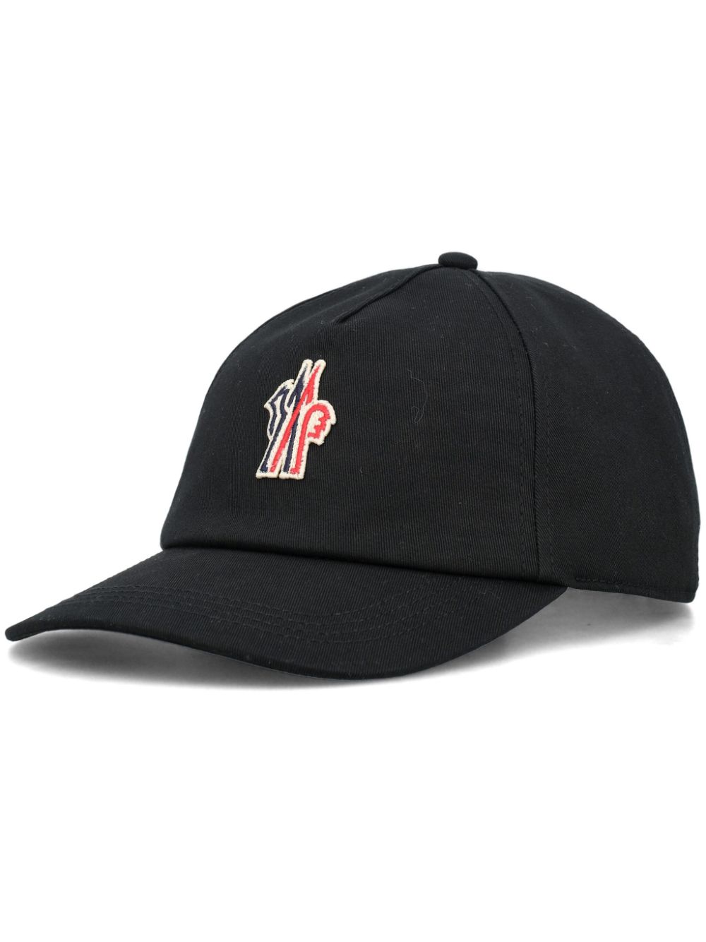 Moncler Grenoble embroidered logo baseball cap – Black