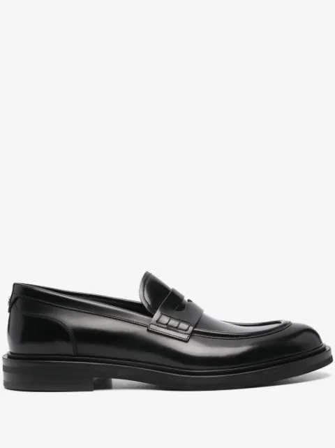 Dolce & Gabbana brushed calfskin loafers
